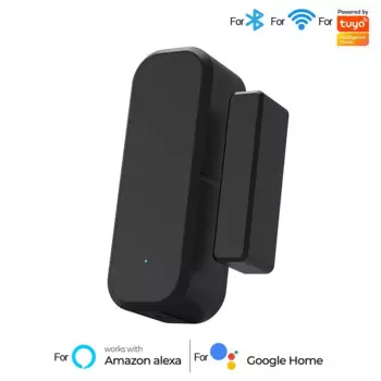 Для TuyaWiFi/ZigBee датчик дверного окна умный дом беспроводные детекторы открытия и закрытия дверей приложение удаленная сигнализация работает с Alexa Google Home