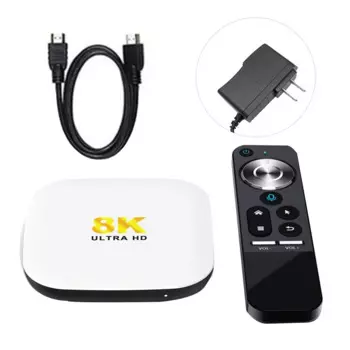 Для ТВ-приставки H96 Max M2 4 Гб + 64 ГБ Android 13 Смарт ТВ-приставка WIFI6 BT 5,0 8K AV1 медиаплеер RK3528 ТВ-приставка