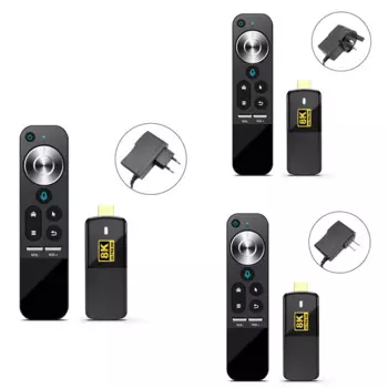 Для ТВ-приставки H96MAX M3 TV Stick 2 ГБ + 16 ГБ Android 13,0 Смарт ТВ-приставка Wifi6 4K x 2k H.265 HEVC RK3528 телеприставка медиаплеер