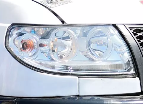 Для UAZ Patriot Baijah Tulos 2007-2019 ультра яркий SMD светодиодный комплект колец с ангельскими глазами Halo дневного света аксессуары для стайлинга автомобилей