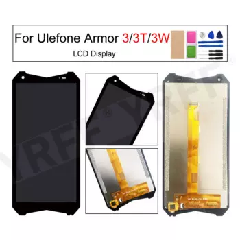 Для Ulefone Armor 3 3T 3W ЖК-дисплей кодирующий преобразователь сенсорного экрана в сборе Armor3 ЖК-экран Замена 100% протестирован