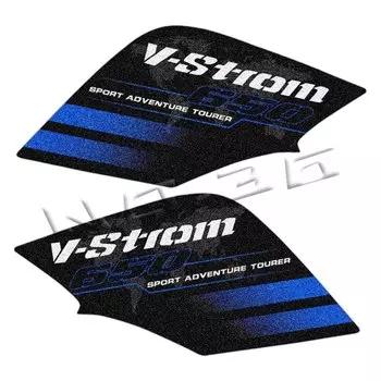 Для V-STROM Vstrom DL 650 XT 650XT 3 м противоскользящая наклейка на топливный бак мотоцикла, защитная наклейка, аксессуары 2018-2023