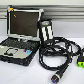 Для vocom 2 vocom ii 88830400 PRO Premium Tech Tool ppt Грузовик Экскаватор диагностический инструмент CF19 ноутбук для UD/Mack/ Renault