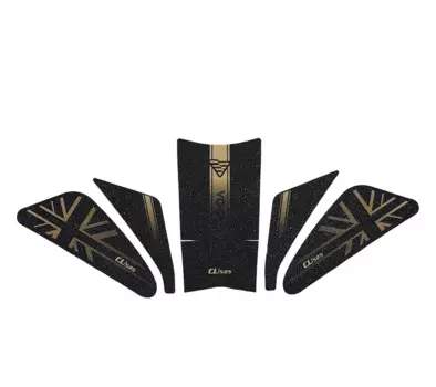 Для VOGE CU525 мотоциклетная накладка на бак, кожаная наклейка с глазурью, наклейки, аксессуары