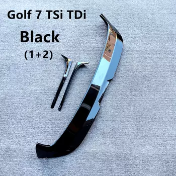 Для Volkswagen Golf 7 MK7 TSi TDi Автомобильный задний спойлер на крышу, задний багажник, крыло из АБС 2013 до 2019 7-го поколения, спойлер для гольфа
