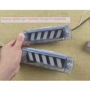 Для Volkswagen old Santana, модифицированные фонари переднего бампера желтого цвета, фонари поворотников для ходовой воды, противотуманные фары