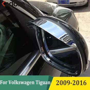 Для Volkswagen Tiguan 2009-2016/американская модель 2009-2017 защита от солнца и дождя, дефлектор, накладка на боковую дверь, зеркало, украшение