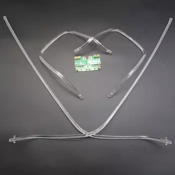 Для Volkswagen Touareg 2016-2018 автомобильные фары DRL световые полосы ангельские глазки чип балластный модуль освещения запасные части