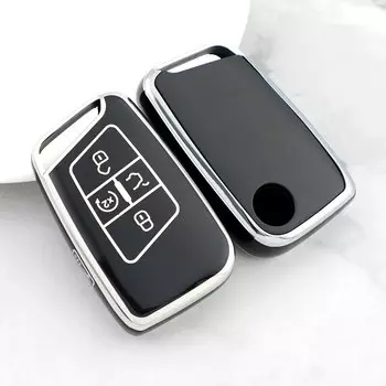 Для Volkswagen VW Atlas Tiguan Golf 7 Magotan 2018 ТПУ Смарт 5 кнопок Чехол для ключей Защитный чехол для пульта дистанционного управления