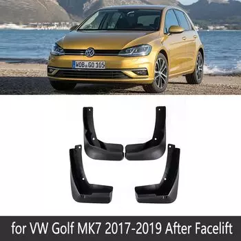 Для Volkswagen VW Golf 7 Mk7 2013 ~ 2019 брызговик щитки, брызговики брызговик ЛОСКУТ аксессуары для брызговиков 2014 2015 2016 2017 2018