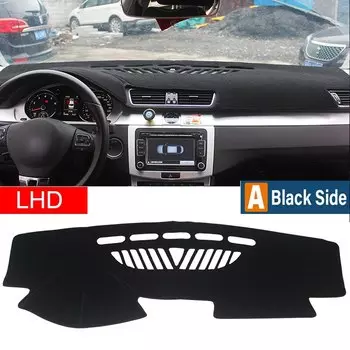 Для Volkswagen VW Passat B6 B7 CC 2006 2007 2008 2009 2010 2011 2012 2013 2014 2015 2016 2017 автомобильный чехол на приборную панель аксессуары