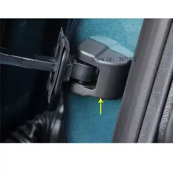 Для Volkswagen VW T-ROC TROC 2017 2018 2019 2020-2022 Автомобильный антикоррозийный водный дверной замок, ключи, пластиковая пряжка, ограничительная отделка устройства