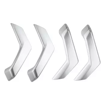 Для Volkswagen VW T-ROC TROC 2018 - 2023 4 шт./комплект ABS крышка ручки внутренней двери подлокотника автомобиля клейкая отделка аксессуары для интерьера