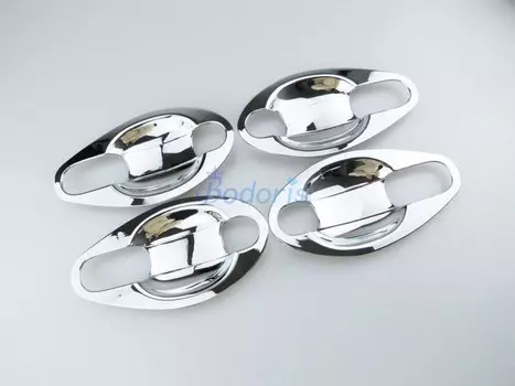 Для Volkswagen VW Tiguan 2009 2010 2011 2012 2013 2014 2015 2016 автомобильный Стайлинг крышка дверной ручки Чаша вставка панель аксессуары