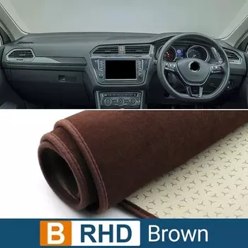 Для Volkswagen VW Tiguan MK2 2016 2017 2018 2019 2020 2021 2022 2023 крышка приборной панели автомобиля коврик инструмент ковры аксессуары