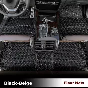 Для Volkswagen VW Tiguan MK2 2017-2022 2021 2020 19 18 Автомобильные коврики для ног 3D Коврик для багажника автомобиля Коврик для грузового багажника Аксессуары для ковров