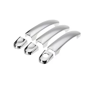 Для Volkswagen VW Transporter T5 2003 ~ 2015 Multivan California Caravelle хромированная Автомобильная дверная ручка Крышка отделка Стайлинг Аксессуары