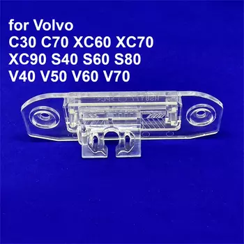 Для Volvo C30 C70 XC60 XC70 XC90 S40 S60 S80 V40 V50 V60 V70 Корпус освещения номерного знака автомобиля Кронштейн камеры заднего вида