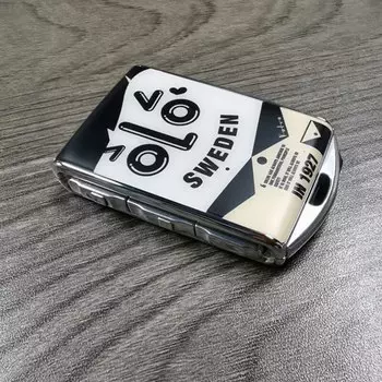 Для Volvo Key Modification Shell Key Cover Чехол для ключей из цинкового сплава для Volvo S90 S60 Чехол для ключа XC60 Корпус ключа XC40 V90