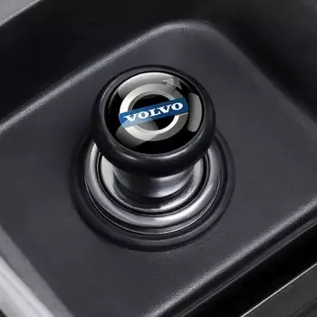 Для Volvo RDESIGN XC90, XC60, XC40, XC70, S60, S80, S90, V40, V60, автомобильный прикуриватель, Электронная эмблема, адаптер питания в сборе