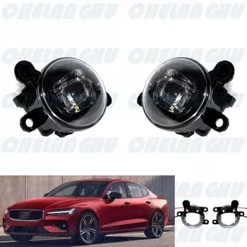 Для Volvo S60 V60 2019 2020 2021 2022 2023 2024 1 пара светодиодных противотуманных фар переднего бампера Автомобильные аксессуары 31677939 31677940
