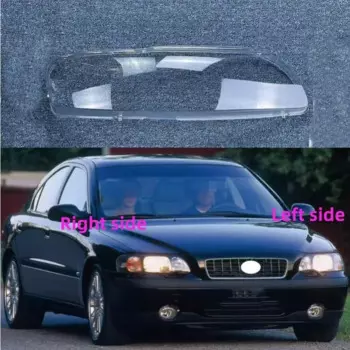 Для Volvo S60 V60 V70 2004 2005 2006 2007 корпус автомобильной фары налобный фонарь крышка объектива фары стекло Автомобильная крышка