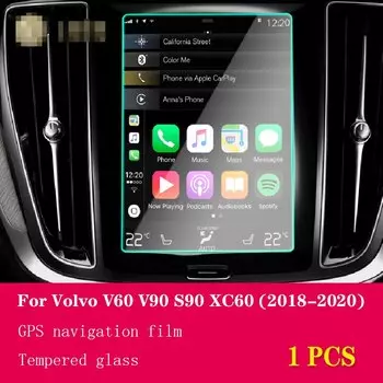 Для Volvo V60 V90 S90 XC60 2018 2019 2020 Автомобильная GPS-навигационная пленка с ЖК-экраном