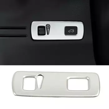Для Volvo XC40 2019-2022 автомобильный Стайлинг Аксессуары для интерьера центральная консоль декоративная рамка Крышка отделка ABS Серебряная наклейка