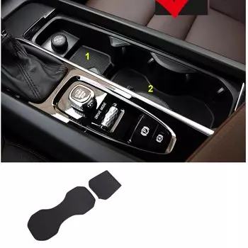 Для volvo XC60 S90 XC90 S60 V60 V90 водные подставки противоскользящее украшение интерьера автомобильные аксессуары