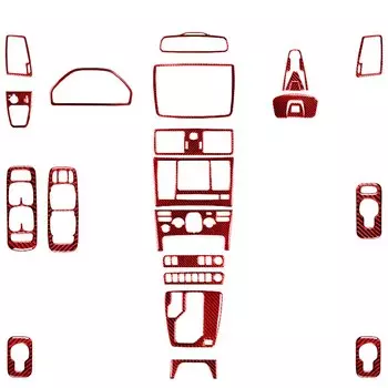Для Volvo XC90 2003-14 углеродное волокно, переключатель передач, воздуховыпускное отверстие, оконный подъемник, лампа для чтения, панель, костюм, аксессуары для салона автомобиля, наклейка