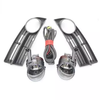 Для VW Caddy 2003 2004 2005 2006 2007 2008 2009 2010 2011 Автомобильный Стайлинг передний бампер противотуманная фара противотуманная аналогичная проволока