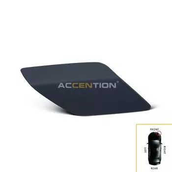 Для VW Golf 6 GTI 2009 2010 2011 2012 2013, Стайлинг автомобиля, передний бампер, омыватель фар, крышка 5K 0955109 А 5К 0955110 A