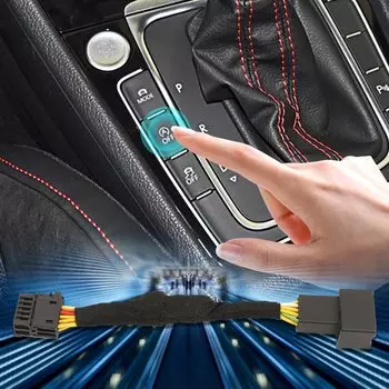 Для VW Golf 7 7,5 MK7 7,5 Passat B8 Автоматический запуск и остановка двигателя Датчик управления разъемом Stop Cancel Для автозапчастей VW