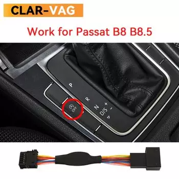 Для VW Golf 7 7,5 Passat B8 T-roc Автоматическая система остановки запуска двигателя Выключение устройства Управление датчиком Plug Stop Cancel Кабель памяти Mod