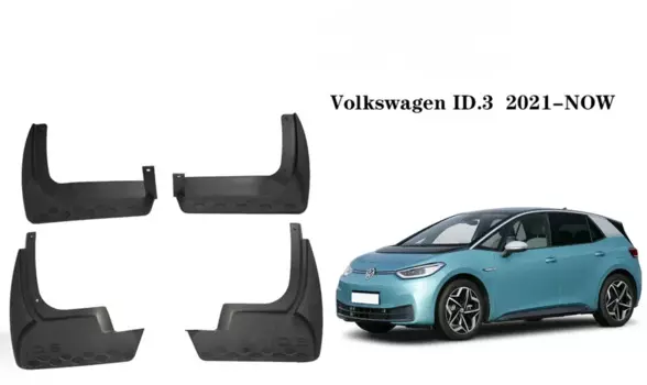 Для VW ID4 ID.4X CROZZ ID3 CROZZ 2020-2021 автомобильные колеса брызговики брызговики передние и задние брызговики аксессуары для крыльев