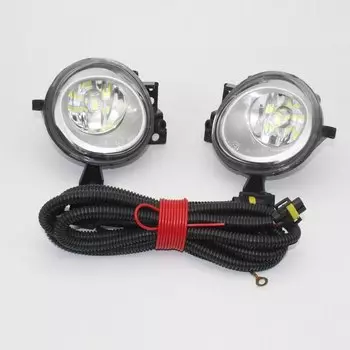 Для VW Touareg 2003 2004 2005 2006 2007 2008 2009 2010 передняя светодиодная противотуманная фара или жгут проводов в сборе