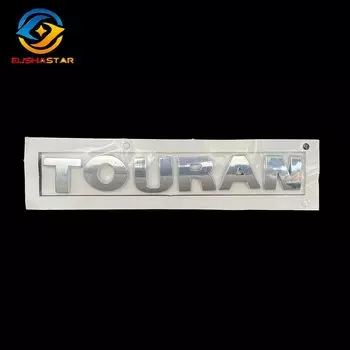 Для VW Touran серебряный алфавит наклейка автомобильные буквы задний багажник наклейки эмблема значок логотип