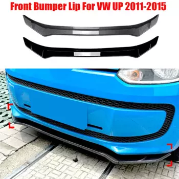 Для VW UP 2011-2015 трехступенчатый передний бампер, передняя юбка, спойлер, диффузор для губ, комплект кузова, сплиттер, аксессуары для отделки