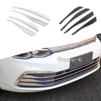 Для VW Volkswagen Golf8 Golf 8 2020 2021 2022 2023 ABS передняя противотуманная задняя крышка автомобиля декоративная отделка брови внешние аксессуары