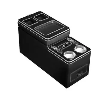 Для ведущего идеального Li Lixiang L8/l9 2024, второй ряд, ящик для хранения, подлокотник, беспроводная зарядка, модификация атмосферного освещения