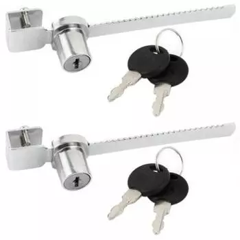 Для вивария для рептилий Terrarium витрина, выставочный стенд раздвижной стеклянный дверной замок + слесарные принадлежности для ключей