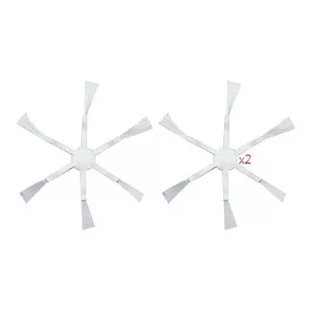 Для Xiaomi Mijia 1C 2C 1T Dreame F9 Аксессуары для умного дома Запчасти Шестиугольная боковая щетка Комплект подметальной машины Робот-пылесос
