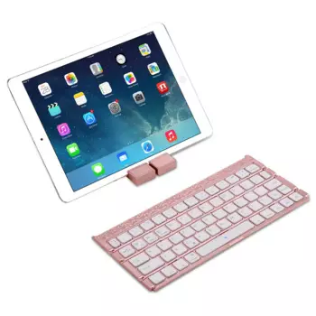 Для Xiaomi Mipad Mi Pad 1/2/3/4 тонкая Мини Складная портативная перезаряжаемая Беспроводная Bluetooth Русская клавиатура с подставкой