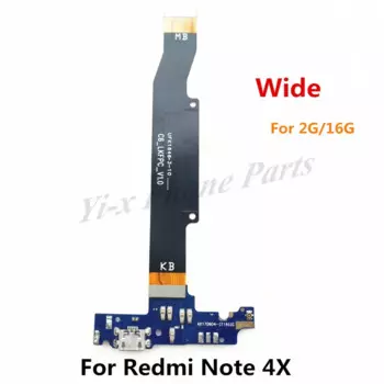 Для Xiaomi Redmi Note 4X (широкая модель 2G) USB зарядное устройство плата гибкий кабель и материнская плата основная плата гибкий кабель