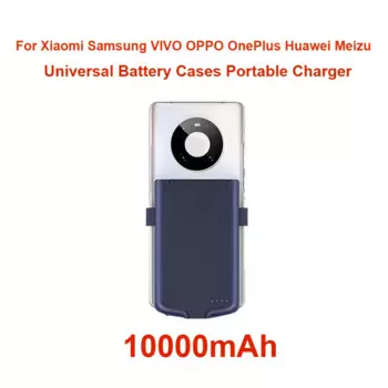 Для Xiaomi Samsung VIVO OPPO OnePlus Huawei Meizu Moto Googl 10000 мАч универсальные аккумуляторные Чехлы портативное зарядное устройство чехол внешнего аккумулятора