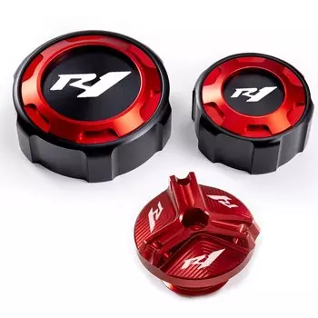 Для YAMAH YZFR1 YZF R1M R1 2009-2022 2023 мотоциклетные колпачки передней и задней тормозной жидкости и аксессуары для защиты порта наполнения масла