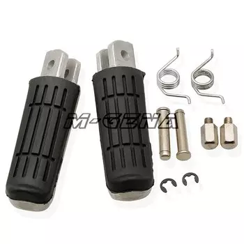 Для YAMAHA FJR 1300 FZ1 FZ400 FZ6R XJR400 YZF 1000 R1 YZFR1 XJR200 XJR1300 FZ6 BT 1100 MT07 Передние подножки мотоцикла Подножки