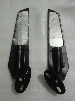 Для Yamaha FZ1 S FZ1-S Fazer 1000 2006 2007-2015 FZ1S Регулируемые вращающиеся боковые зеркала заднего вида для мотоцикла, крылышки, ветровое крыло