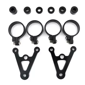 Для Yamaha FZ-09 MT-09 XSR900 MT-07 FZ07 XSR700 Ducati Scrambler Sixty передняя вилка, трубки, крепление, кронштейн для фар, алюминий 41 мм