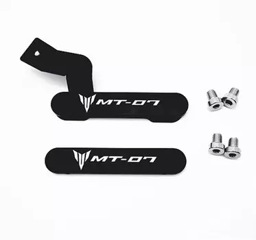 Для YAMAHA MT07 FZ07 Крышка для подножки мотоцикла пассажирский комплект удаления Footpeg 2014 2015 2016 2017